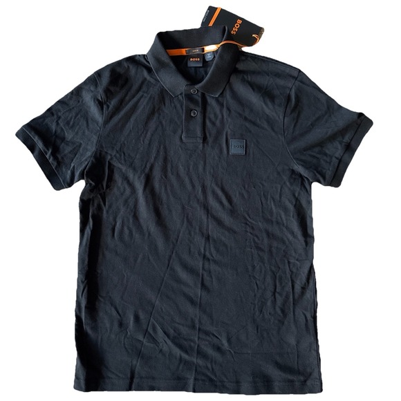 Hugo Boss Other - HUGO BOSS POLO BLACK PASSENGER Size Medium 50507803 SLIM FIT